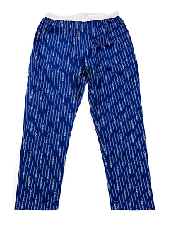 Pánské pyžamové kalhoty - NM2180E 1MR - modrá/bílá - Calvin Klein