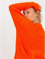 Dámský svetr LC SW 0321 oranžový Dámský svetr LC SW 0321 oranžový