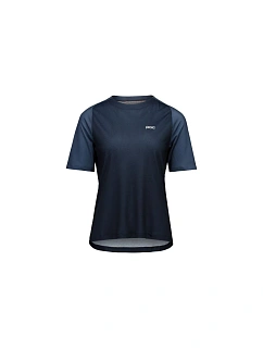 Cyklistické tričko POC W's Motion Air S/S Jersey, tmavě modré