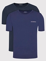 Pánské triko - 111267 2R717 97035 - tm.modrá - Emporio Armani