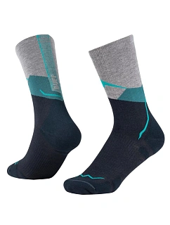 Ponožky BUFF Merino Lightweight Crew 137795706 černé 39–41