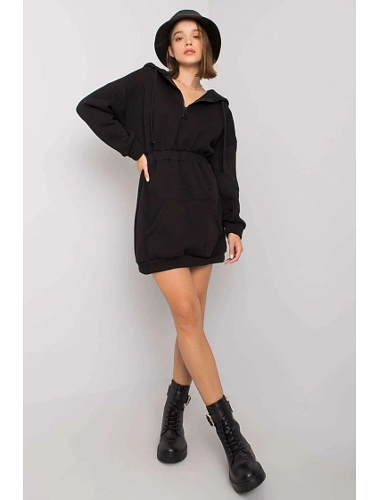 Dámské šaty s kapucí model 160853 Ex Moda Dámské šaty s kapucí model 160853 Ex Moda