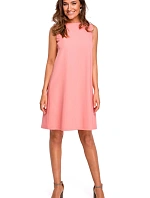 Dámské Stylove Šaty S157 Salmon Pink - Figl