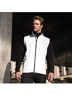 Result R 232M Pánská 2-vrstvá softshell vesta "Printable" 30.232M white/black
