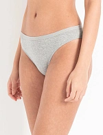 Dámské brazilské kalhotky 2 pack 163337 1A223 - 00948 - Šedá - Emporio Armani