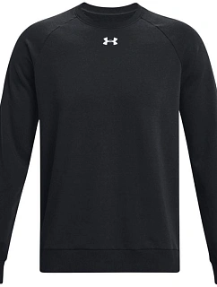 Pánská mikina Under Armour Rival Fleece Crew, černá, 1379755 001