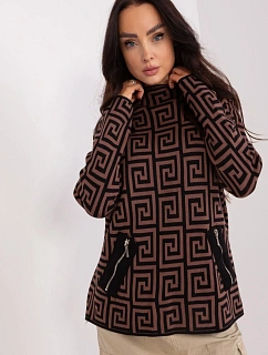 Svetr na zip model 187598 AT