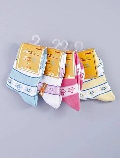 Dívčí ponožky 4 pcs G50820D vícebarevná - Gemini