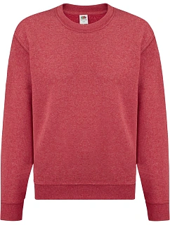 Fruit of the Loom Classic Kids Set-In Sweat Dětská mikina 16.2041 vintage heather red