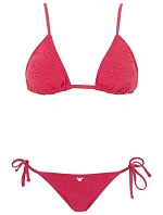 Dámské dvoudílné plavky 262616 4R323 01975 malinové - Emporio Armani