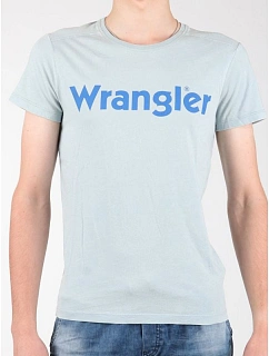 Tričko Wrangler s krátkým rukávem a potiskem W7A64DM3E