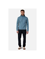 Pánská mikina ROSSIGNOL Mid Layer Thin Fz, modrá Pánská mikina ROSSIGNOL Mid Layer Thin Fz, modrá