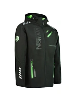 Pánská softshellová bunda Geographical Norway ROYAUTE MEN ASS A BS2 056 (WT1804H/GN-BLACK / GREEN)