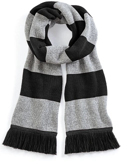 Beechfield B 479 Šála "Stadium" 53.0479 black/heather grey