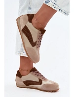 Dámské kožené semišové barefoot tenisky Zazoo N1400 béžové Dámské kožené semišové barefoot tenisky Zazoo N1400 béžové