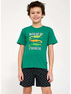 Pyžamo Cornette Young Boy 790/125 Krokodýli kr/r 134-164