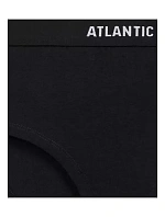 Dámské kalhotky 3PACK Maxi Sport 3CLP-009 Černá/šedá/pudr růžová - Atlantic Dámské kalhotky 3PACK Maxi Sport 3CLP-009 Černá/šedá/pudr růžová - Atlantic