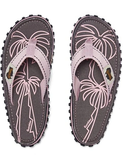 Gumbies unisex žabky ISLANDER FLIP-FLOP PALM LEAF PINK