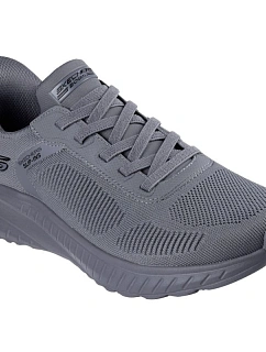 Pánská sportovní obuv Skechers BOBS SQUAD CHAOS SOLID STEP 118312 DKGY