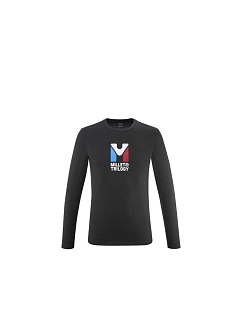 Košile MILLET M Chamonix Tri Ts Ls black pánské