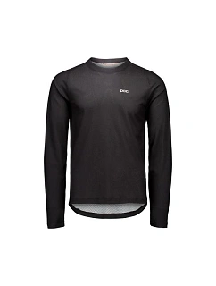 Cyklistické tričko POC M's Motion Air L/S Jersey, černé