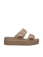 Dámské sandály Crocs Brooklyn Low, béžové, 207431 2Q9, velikost 38–39 Dámské sandály Crocs Brooklyn Low, béžové, 207431 2Q9, velikost 38–39
