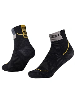Ponožky BUFF Coolnet Quarter 137788901, černé, velikost 36–38