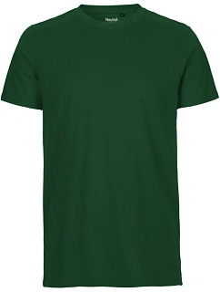 Neutral O 61001 Pánské tričko z bio bavlny 77.6101 bottle green
