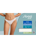 Dámské kalhotky GO Daily Cotton Mini - Silk White - bílé 00GZ - SLOGGI Dámské kalhotky GO Daily Cotton Mini - Silk White - bílé 00GZ - SLOGGI