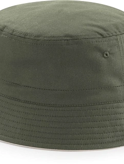 Beechfield B 686 Klobouk "Reversible Bucket Hat" 53.0686 olive green/stone