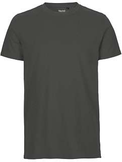 Neutral O 61001 Pánské tričko z bio bavlny 77.6101 charcoal