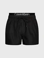Pánské plavky KM0KM00947 BEH černé - Calvin Klein