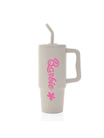 BARBIE - béžový cestovní termohrnek 900 ml BARBIE - béžový cestovní termohrnek 900 ml