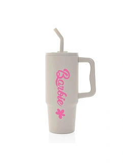 BARBIE - béžový cestovní termohrnek 900 ml