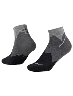 BUFF Merino Lightweight Quarter Socks 137792999 Černé 36–38