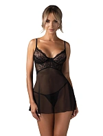 Dámská svůdná košilka Perisia Babydoll černá - Obsessive