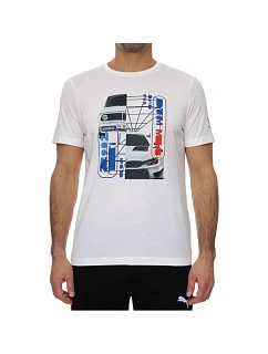 Pánské tričko BMW Motorsport Graphic Tee M 531194-02 - Puma