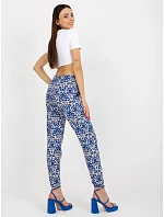Dámské kalhoty D73770M61869J tmavě modré - FPrice Dámské kalhoty D73770M61869J tmavě modré - FPrice