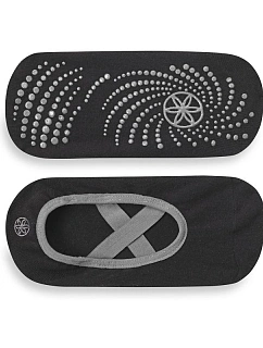 Gaiam protiskluzové ponožky černé 62071