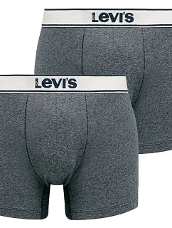 Pánské boxerky 2Pack 37149-0399 Grey - Levi's