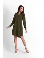 Dámské šaty OCTAVIA 244 khaki - Ivon Dámské šaty OCTAVIA 244 khaki - Ivon