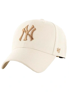 47 Kšiltovka MLB New York Yankees B-MVPSP17WBP-NTU, béžová, univerzální velikost
