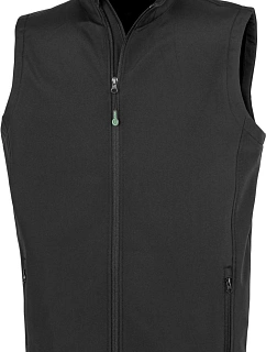 Result R 902M Pánská 2-vrstvá softshell vesta "Printable" 30.902M black