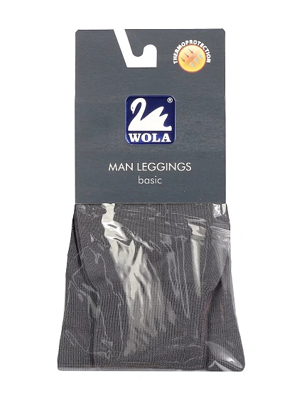 Pánské hladké bavlněné podvlékací kalhoty Man Leggings basic w58.003 - Wola Pánské hladké bavlněné podvlékací kalhoty Man Leggings basic w58.003 - Wola