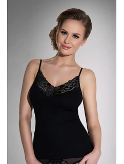 Černá dámská košilka Eldar Julita S-XL
