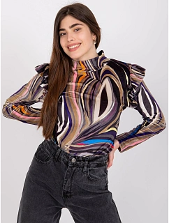 Halenka DHJ BZ 6533C.90 černá a béžová