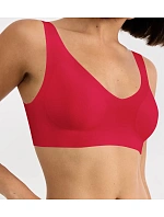 Podprsenka bez kostic sloggi ZERO Feel 2.0 Bralette červená - SLOGGI Podprsenka bez kostic sloggi ZERO Feel 2.0 Bralette červená - SLOGGI