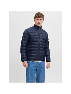 Pánská péřová bunda Jack&Jones JJEBRADLEY LIGHT PUFFER COLLAR NOOS 12280971 SKY CAPTIN
