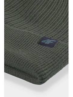 Mužská Zimní Čepice 4F 4FAW23ACAPM309-43S Khaki