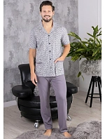 Pyžamo Hotberg 1747 Kacper kr/r M-XL Pyžamo Hotberg 1747 Kacper kr/r M-XL